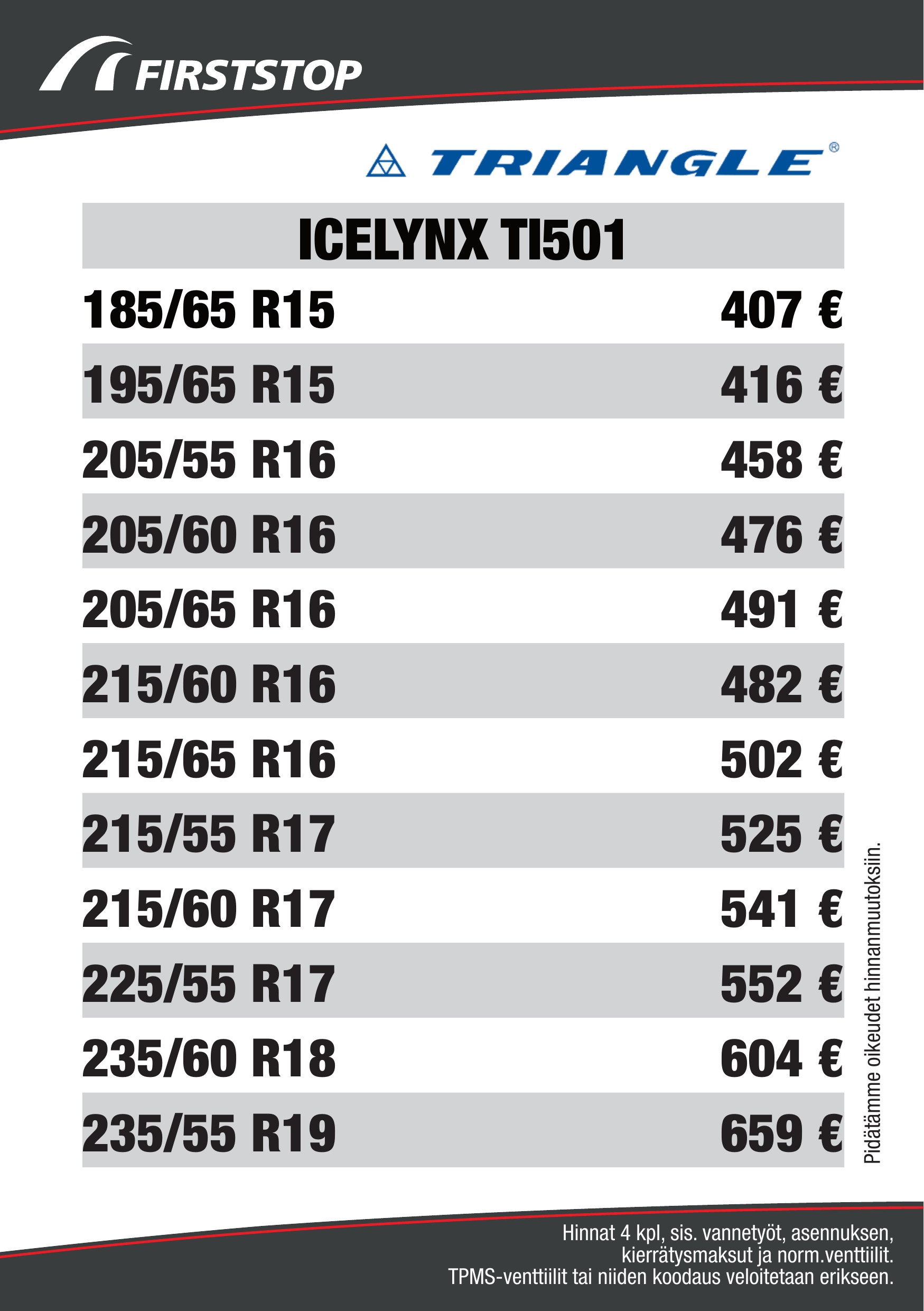 Triangle Icelynx TI501 hinta